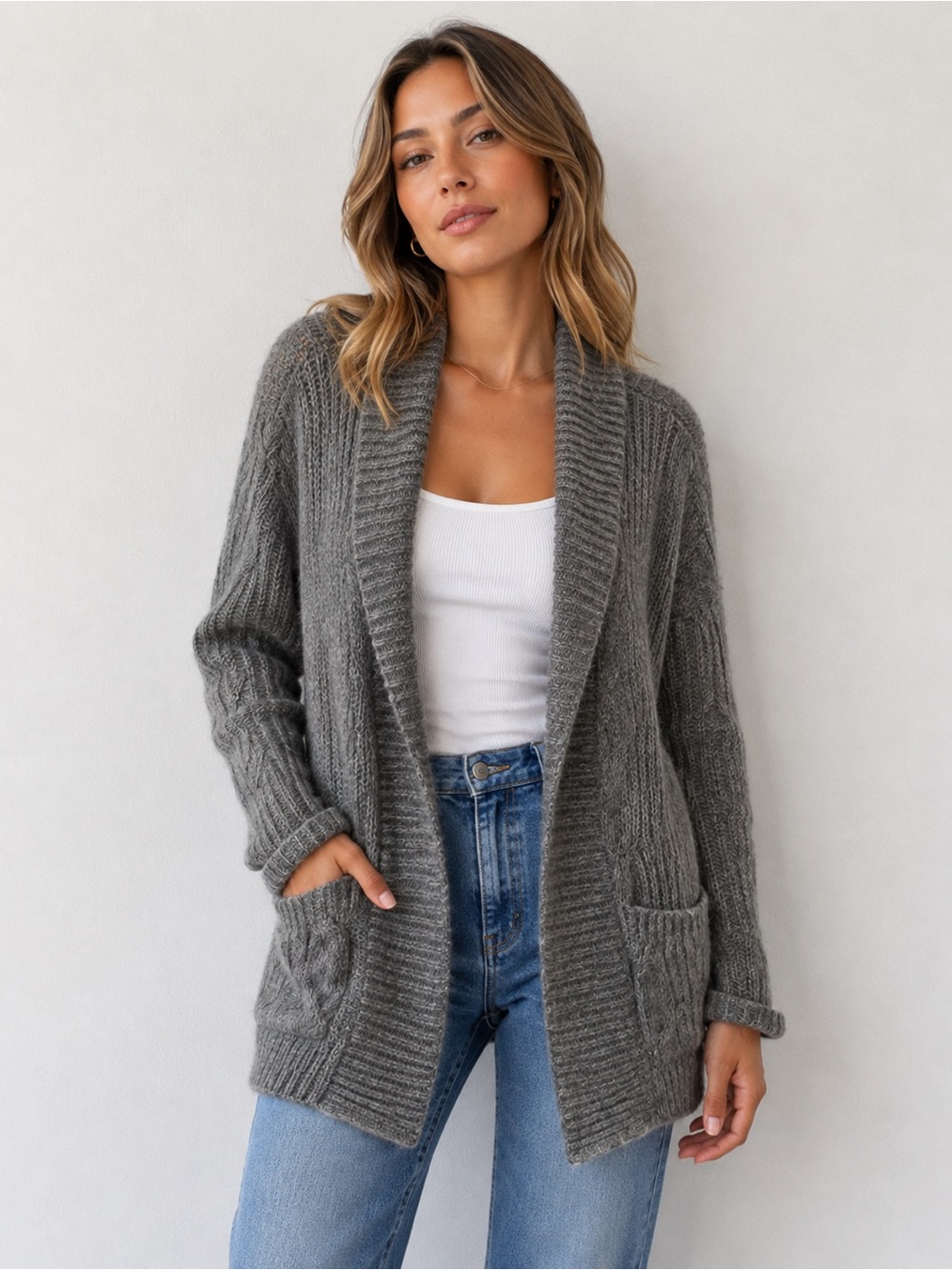 All saints spitalfields cardigan sweater
